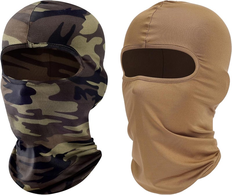 ROXUN Ski Mask Balaclava Shiesty, 2 Pack Cold Winter Warm Windproof Motorcycle Neck Gaiter for Men/Women - Image 1
